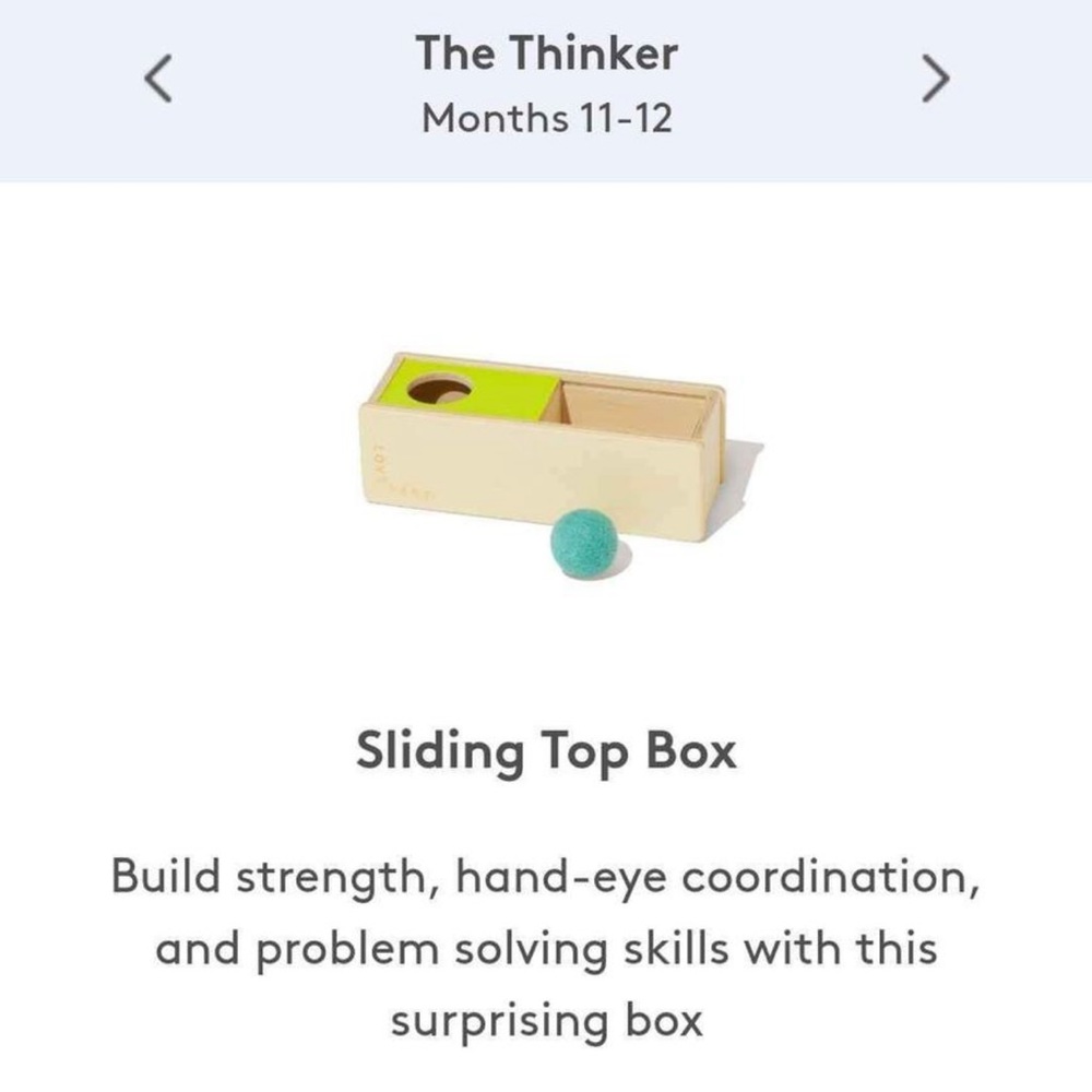 Lovery Sliding Top Box